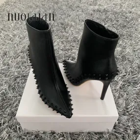 Rivet Spike Boots