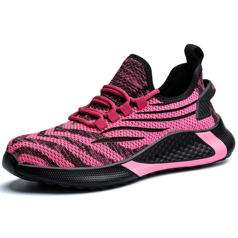 Safety Shoes Women Steel Toe Shoes Men Work Sneakers Safety Shoes Men Lightweight Work Boots Indestructible Work Shoes Unisex