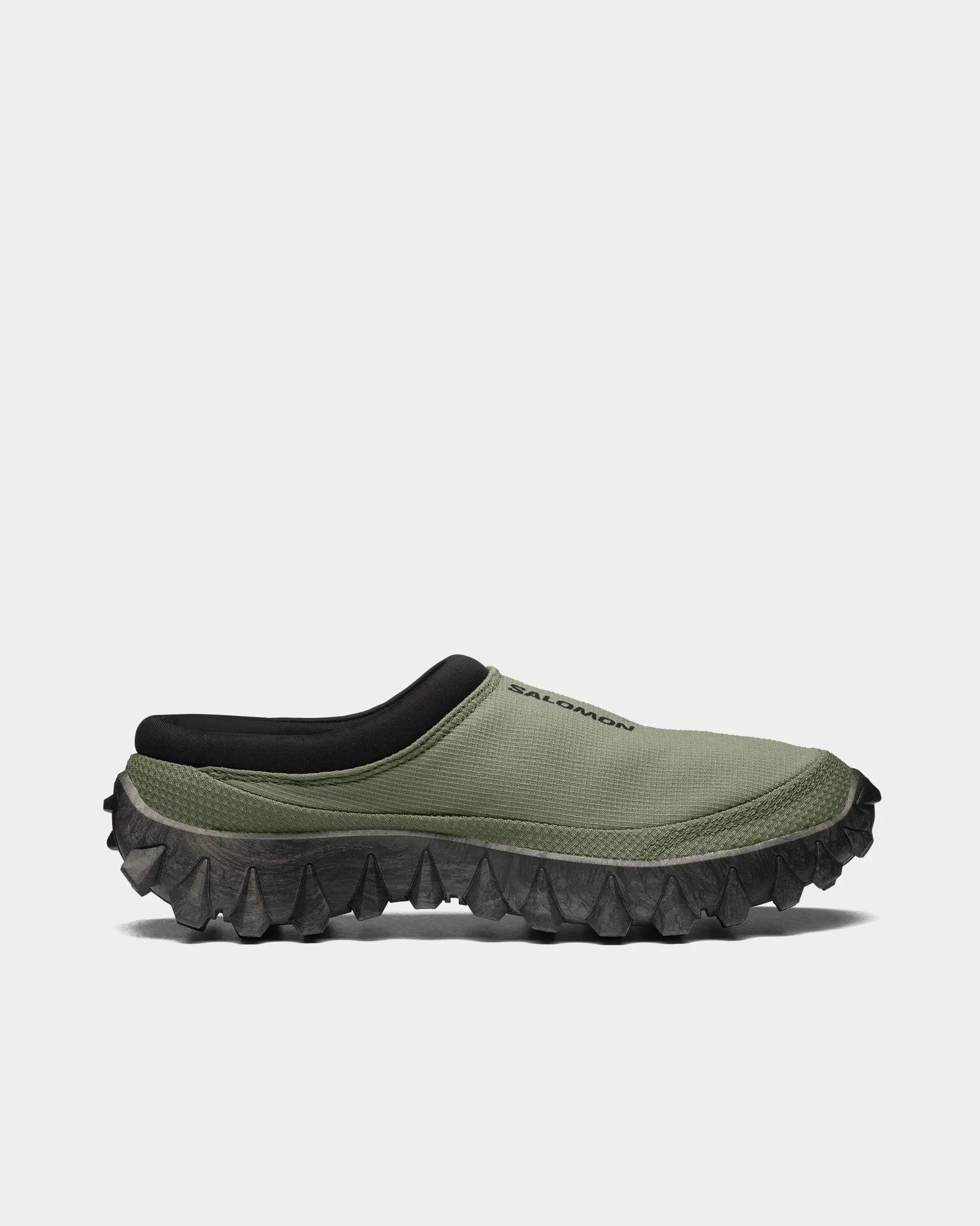 Snowclog Deep Lichen Green / Black Slip On Sneakers