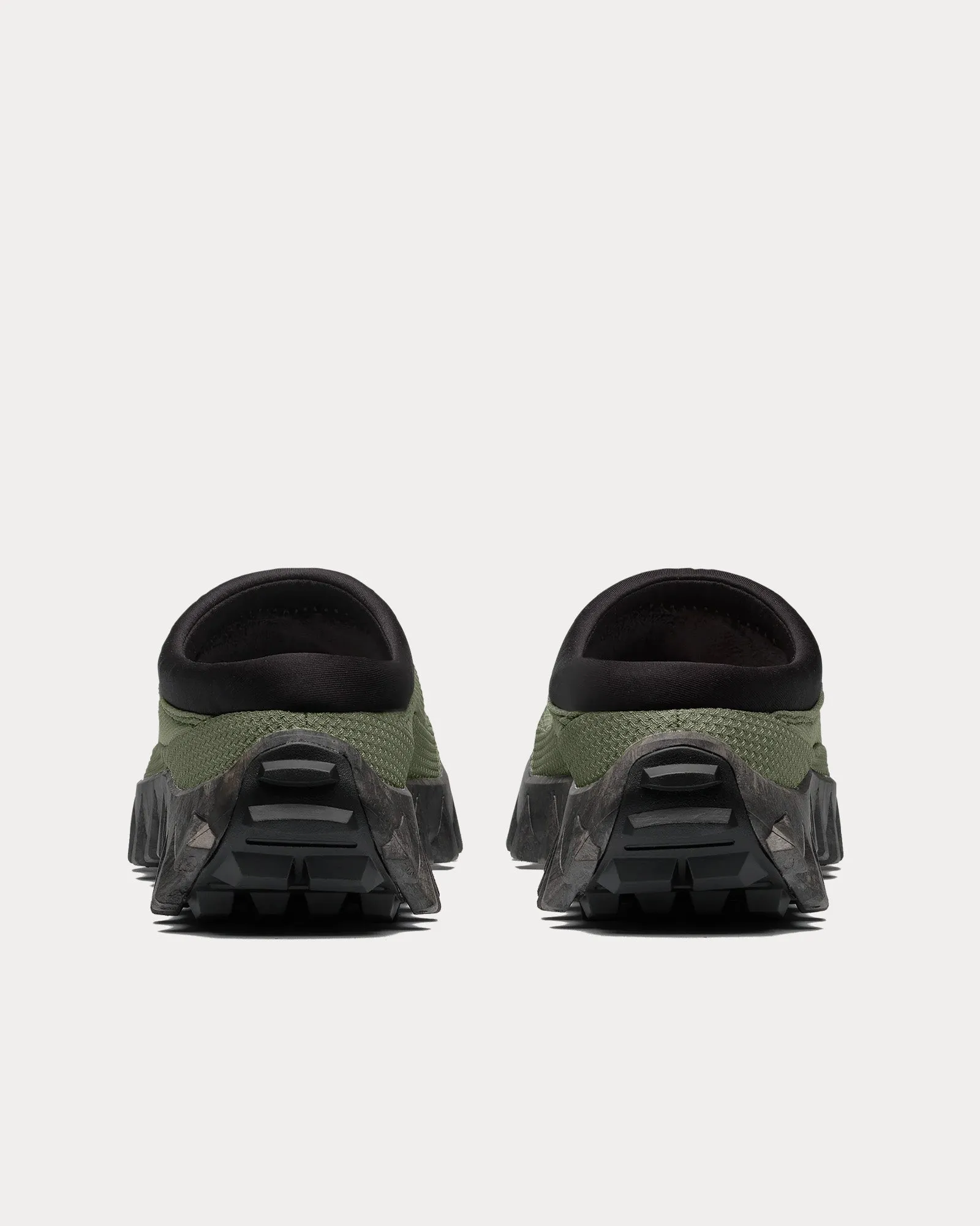 Snowclog Deep Lichen Green / Black Slip On Sneakers