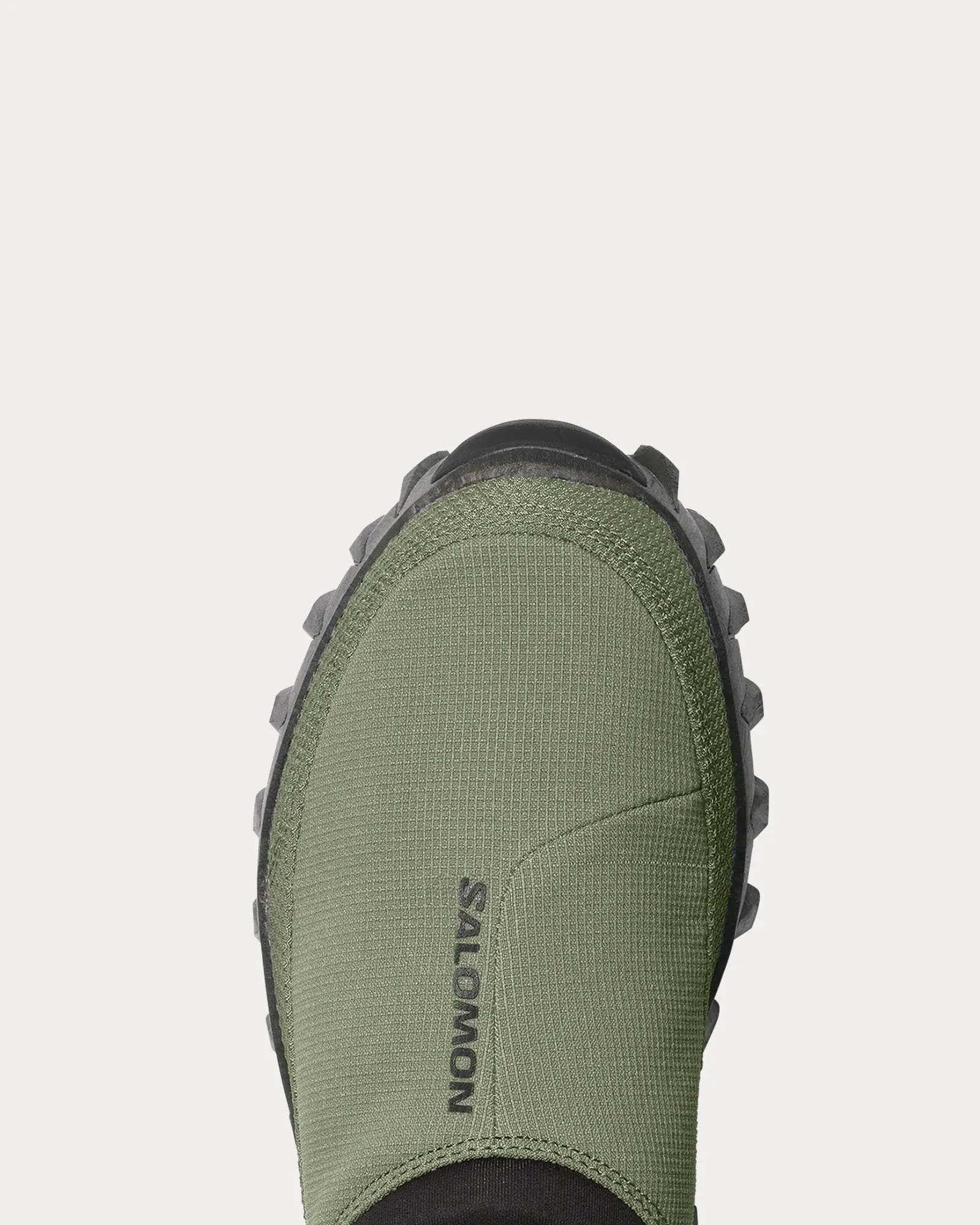 Snowclog Deep Lichen Green / Black Slip On Sneakers