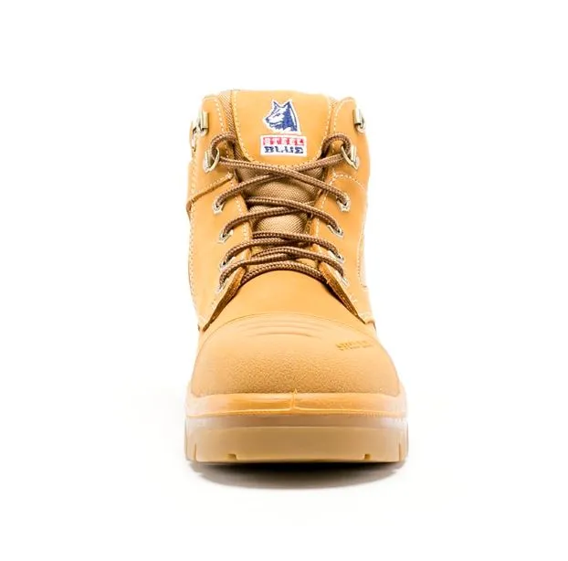 STEEL BLUE 312658 PARKES ZIP: SCUFF CAP BOOT - WHEAT