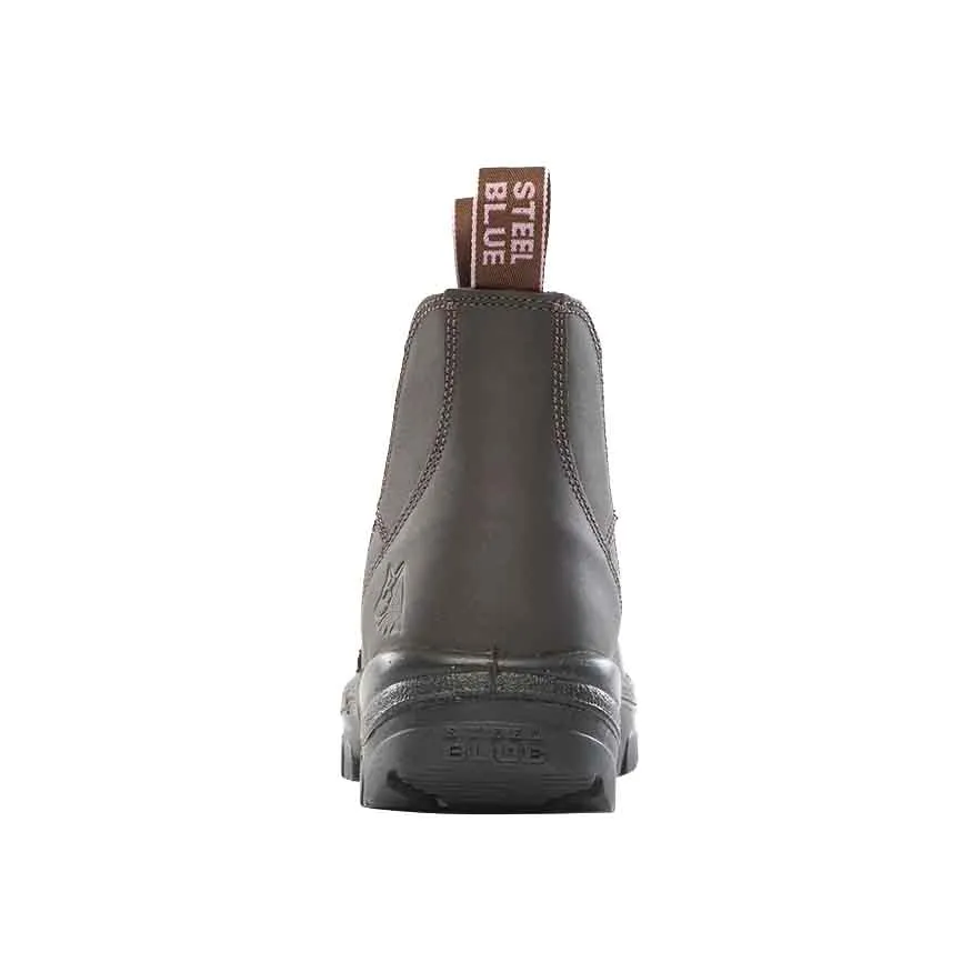 Steel Blue Hobart Soft Toe Womens Work Boots - Winter Brown