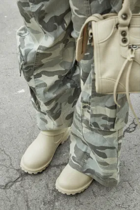 Stormy Water Resistant Rain Boots - Nude