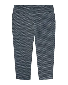 Tomar Printed Capri | Navy