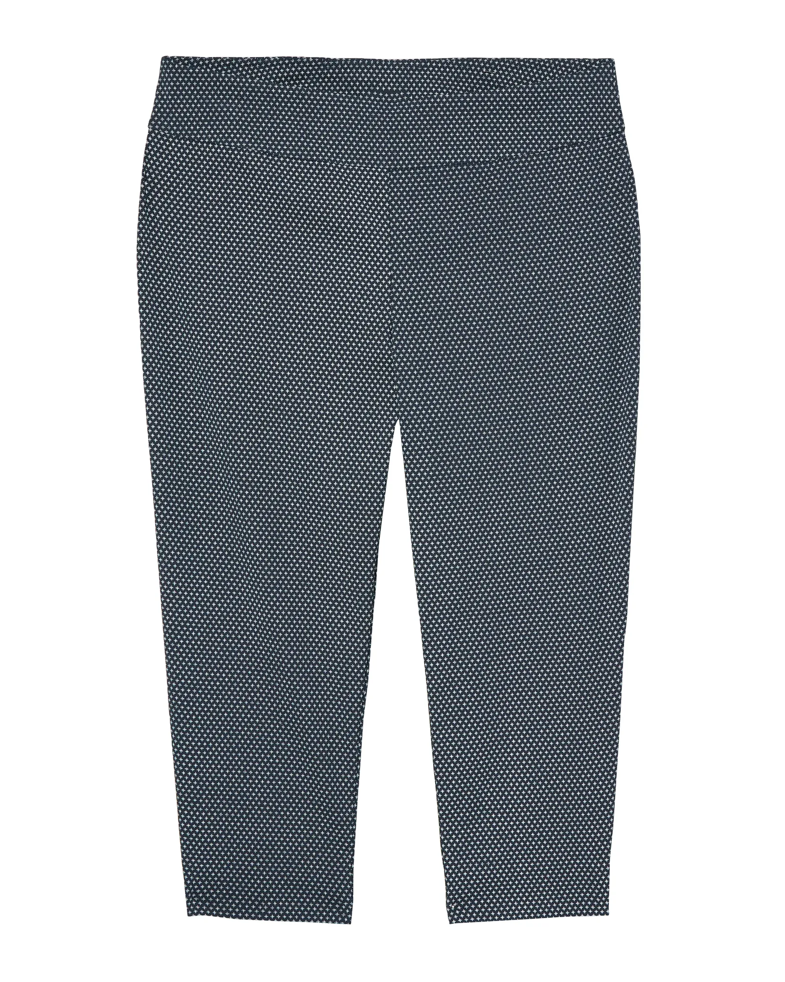Tomar Printed Capri | Navy