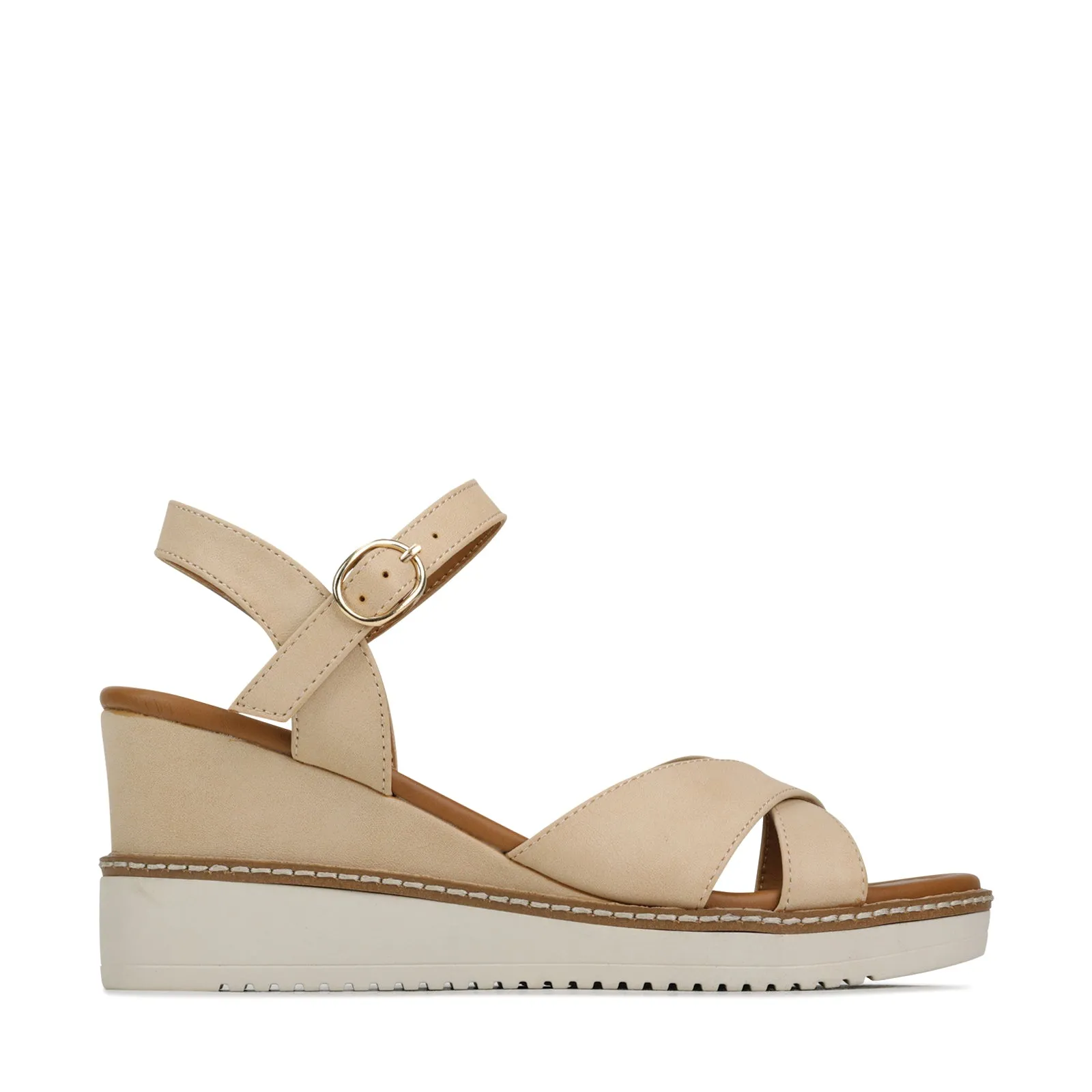TWITTER WEDGE SANDAL