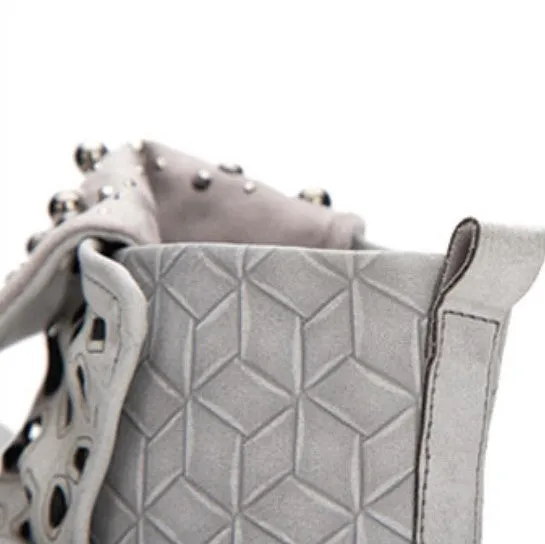 Women's Autumn/Winter Western Style PU Leather Ankle Boots