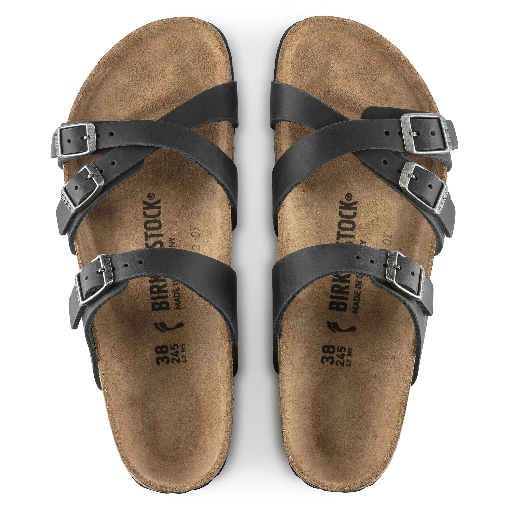 Women's Birkenstock Franca Oiled Leather