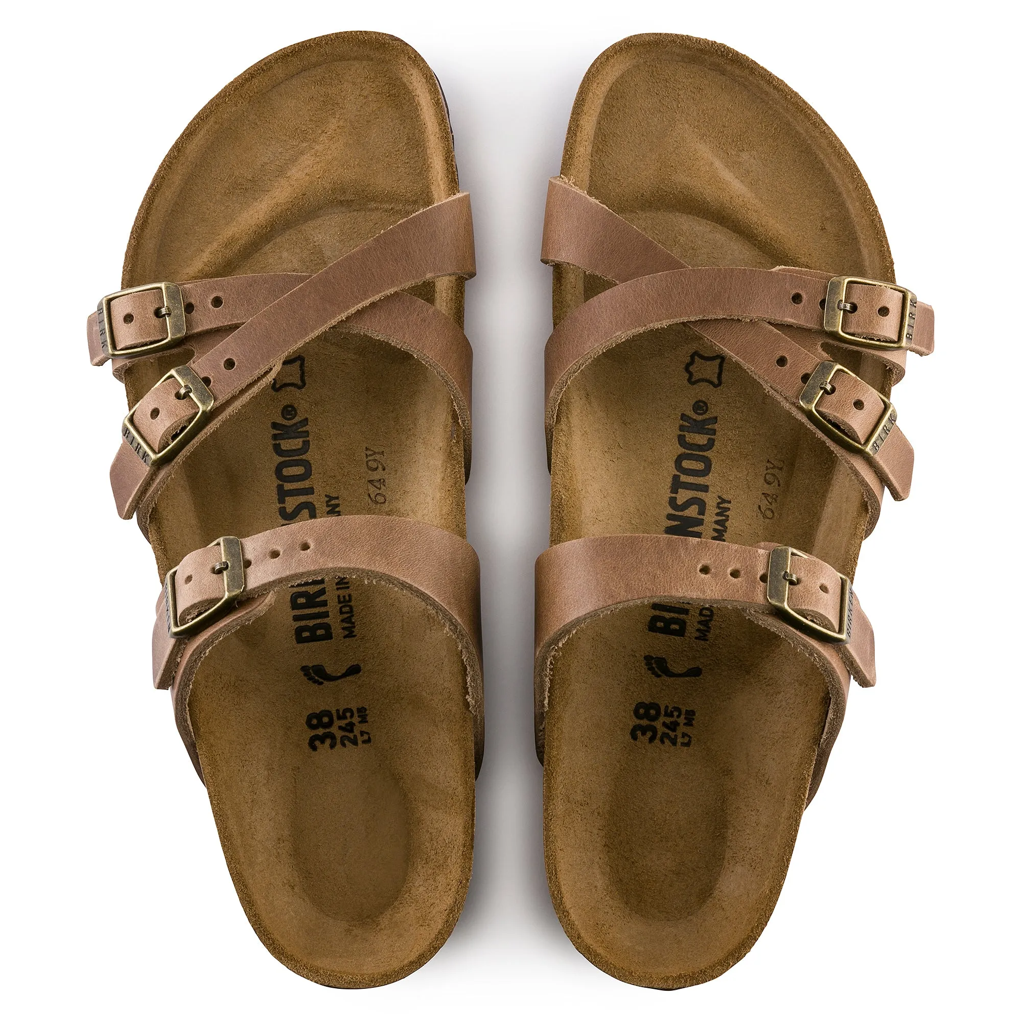 Women's Birkenstock Franca Oiled Leather