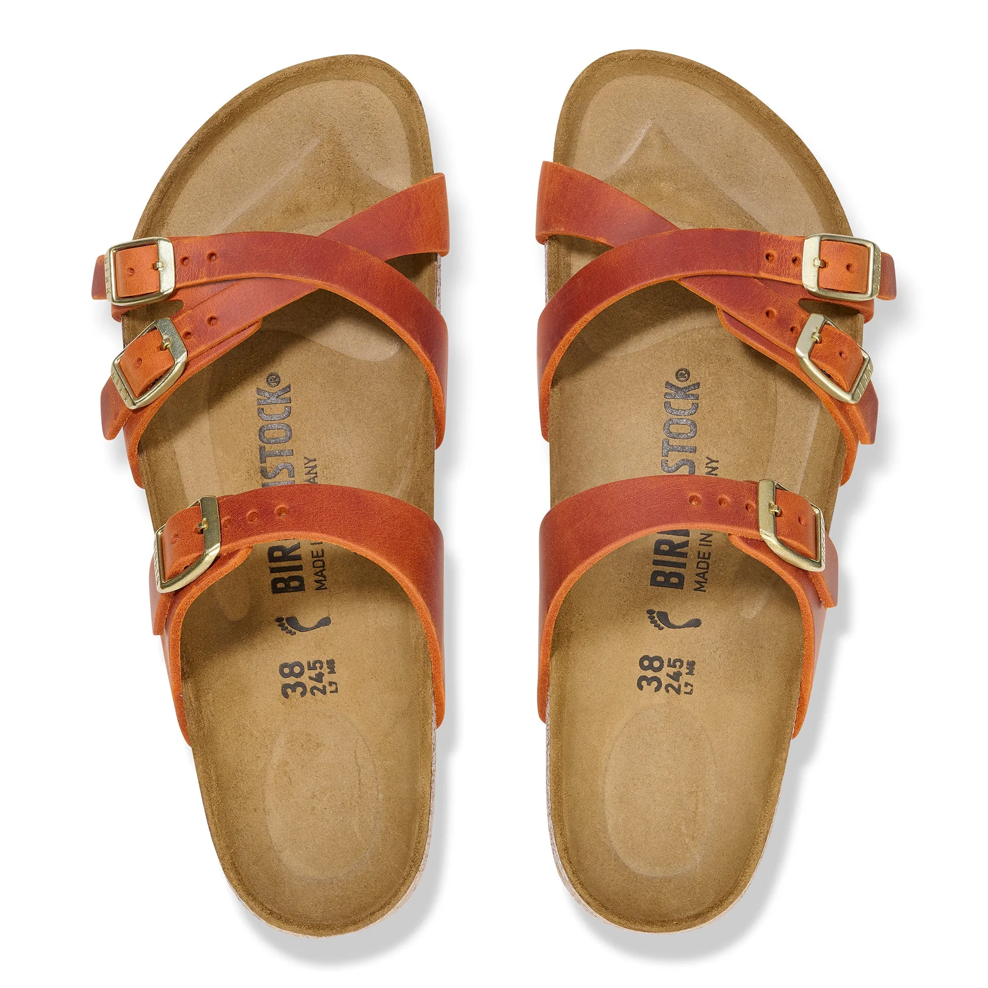 Women's Birkenstock Franca Oiled Leather